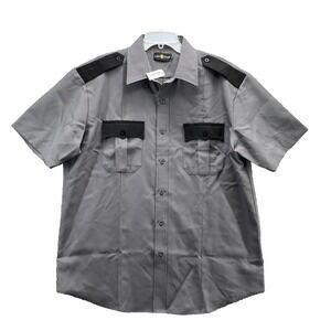 Law Pro Shirt Men Large Security Tactical Deputy Utility Workwear Uniform Police
